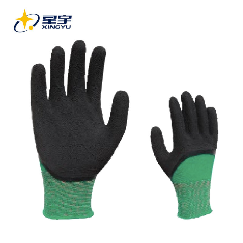 13G POLYESTER SHELL, FOAM LATEX 3/4 COATED 